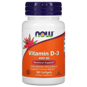 Vitamin D3 400 ME  - 180  софт гель